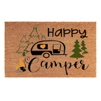 Doormat 60cm x 40cm - 'Happy Camper'