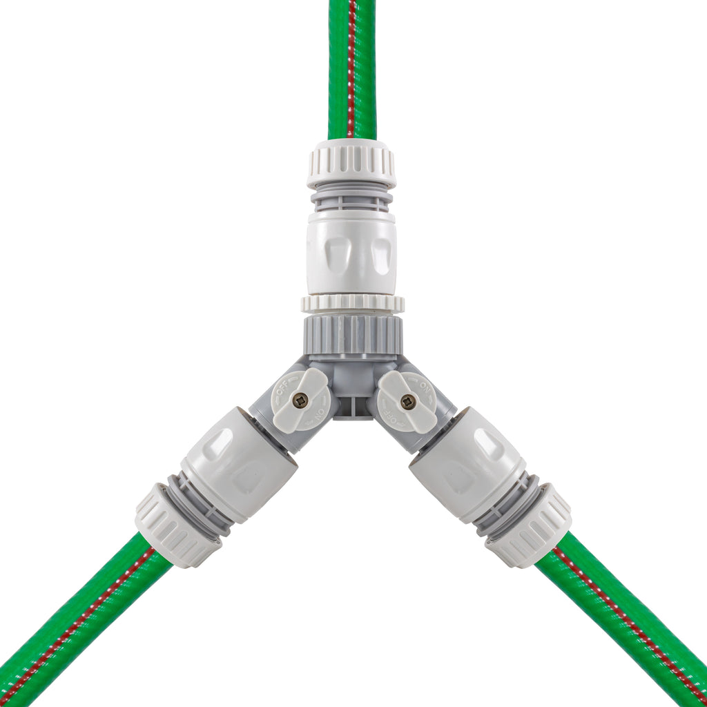 Dog Shower Mix Hot/Cold Water with Valves Green