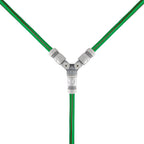 Dog Shower Mix Hot/Cold Water with Valves Green
