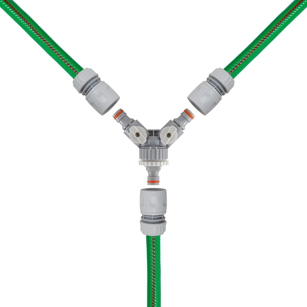 Dog Shower Mix Hot/Cold Water with Valves Green
