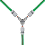 Dog Shower Mix Hot/Cold Water with Valves Green