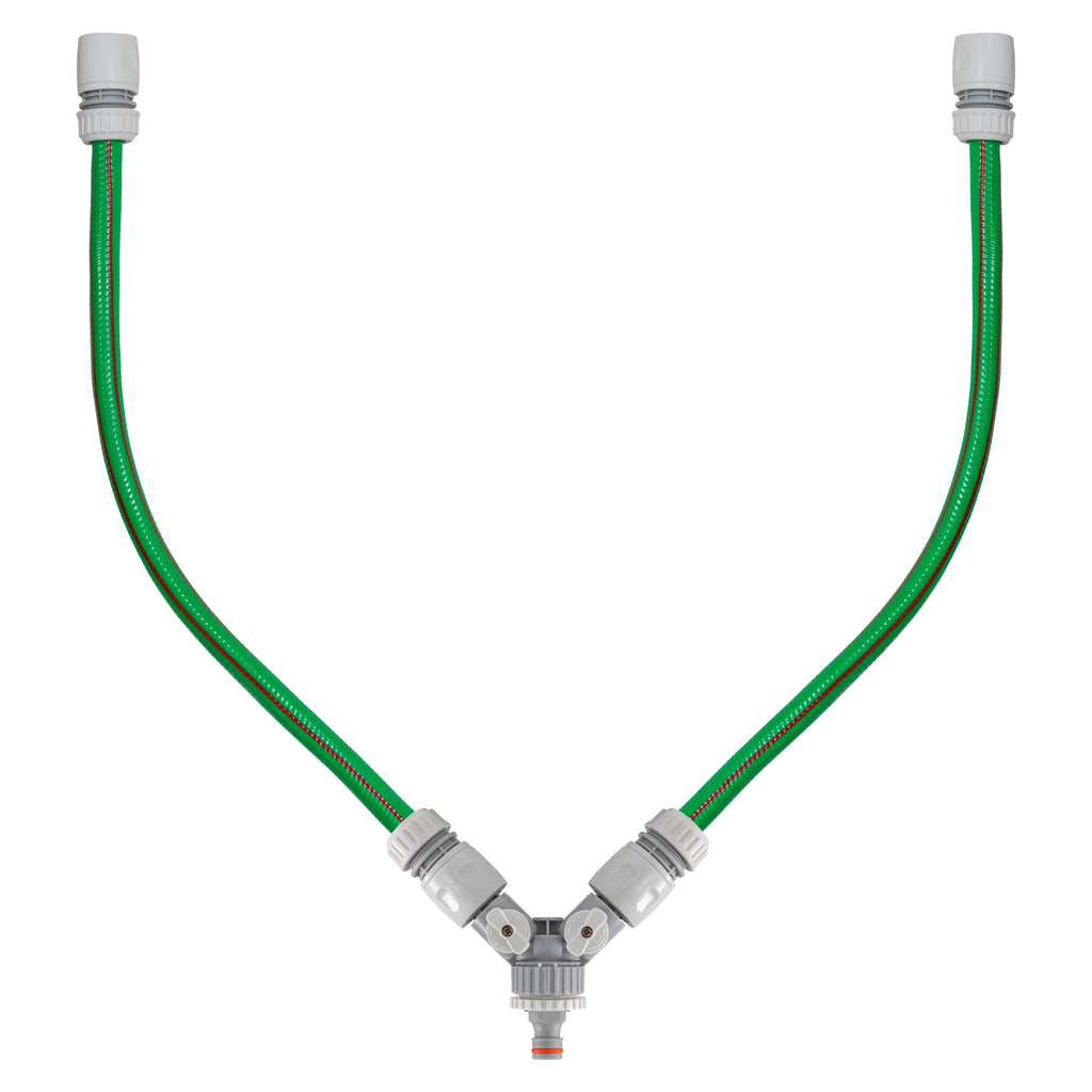 Dog Shower Mix Hot/Cold Water with Valves Green