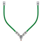 Dog Shower Mix Hot/Cold Water with Valves Green
