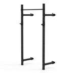 Muscle Motion Valor Wall Mounted Folding Squat Rack Package