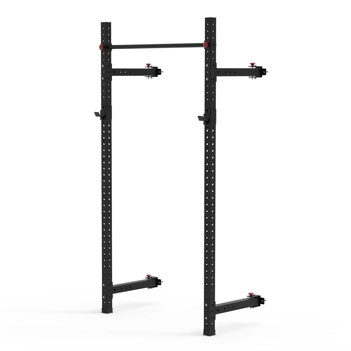 Muscle Motion Valor Wall Mounted Folding Squat Rack Package