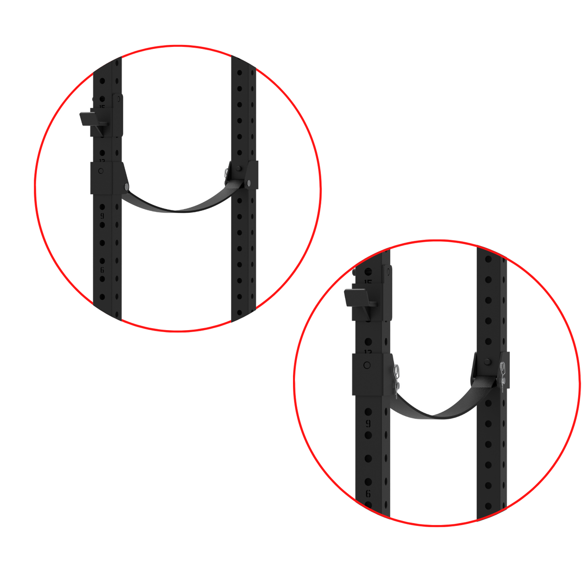 Muscle Motion Safety System Strap for Valor Power Rack