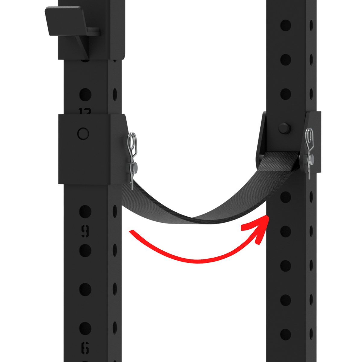 Muscle Motion Safety System Strap for Valor Power Rack