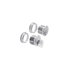 CRL Brushed Stainless Keyed Cylinder/Thumbturn Combo - DRA1020BS