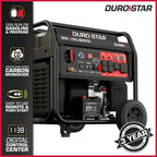 DuroStar 14,000 Watt Dual Fuel Open Frame Digital Inverter Generator