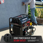 DuroStar 14,000 Watt Dual Fuel Open Frame Digital Inverter Generator