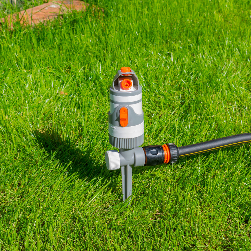 2-Pattern Gear Drive Sprinkler White Line