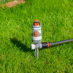 2-Pattern Gear Drive Sprinkler White Line