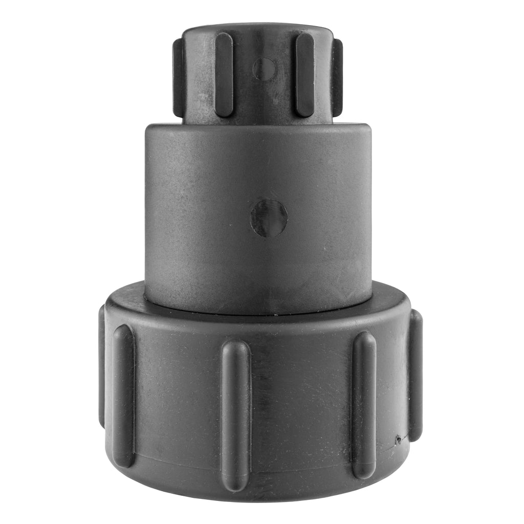 IBC 2” S60X6 – ½” BSPF Extender Adaptor with Brass Bib Round Handle Tap ½” Barb
