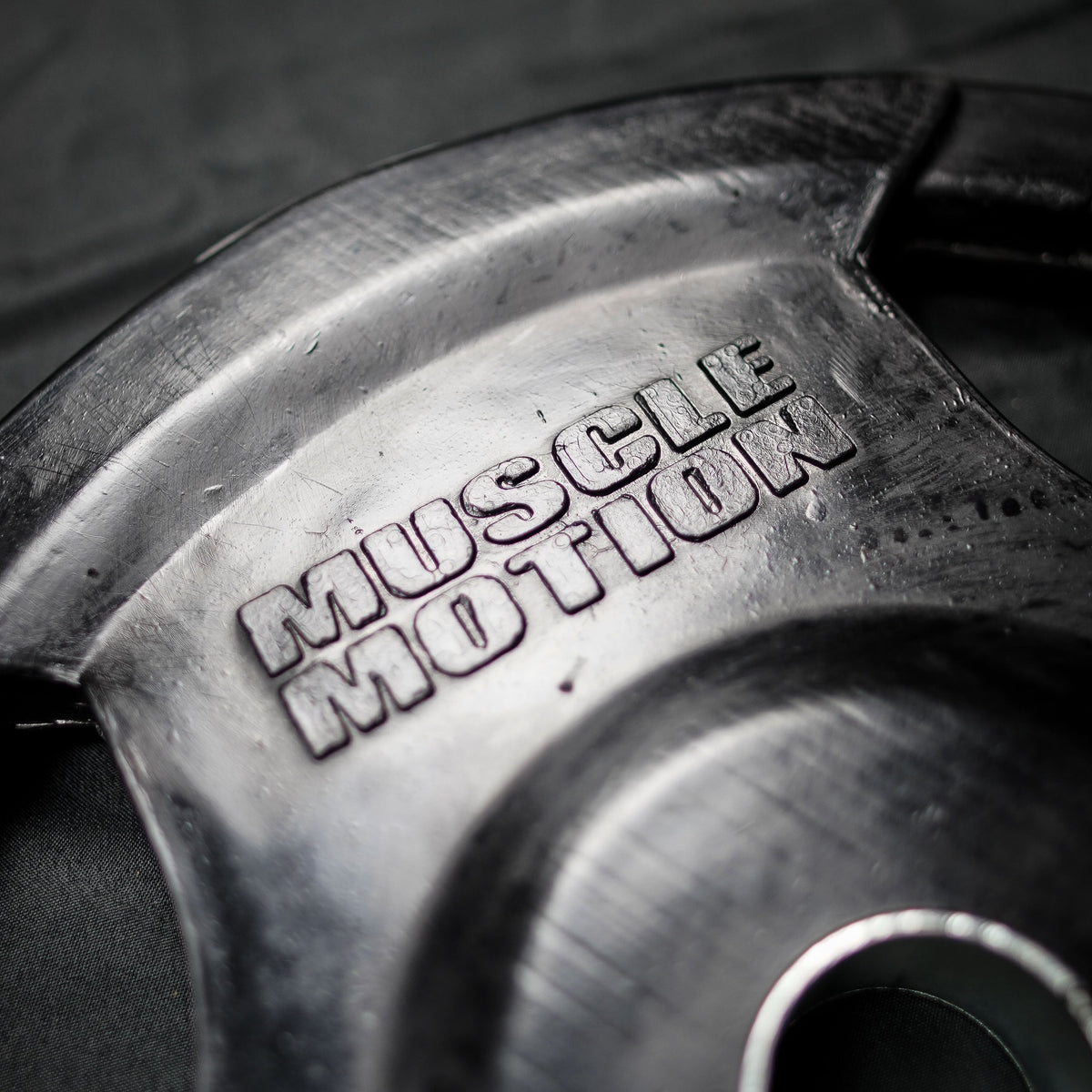 Muscle Motion Rubber Coated Olympic Weight Plates