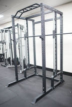 Muscle Motion Valor Power Rack with High Low Pulley and Smith Machine