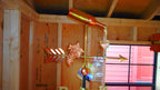 WINE BOTTLE WEATHERVANE