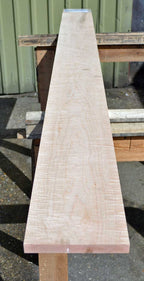 Tiger Stripe White Maple Board | AAA+ Figure 4 Sides