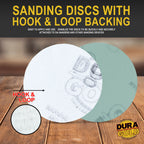 3000 Grit - 2" Gold Hook & Loop Sanding Discs for DA Sanders - Box of 30