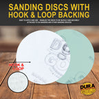 2000 Grit - 3" Gold Hook & Loop Sanding Discs for DA Sanders - Box of 30