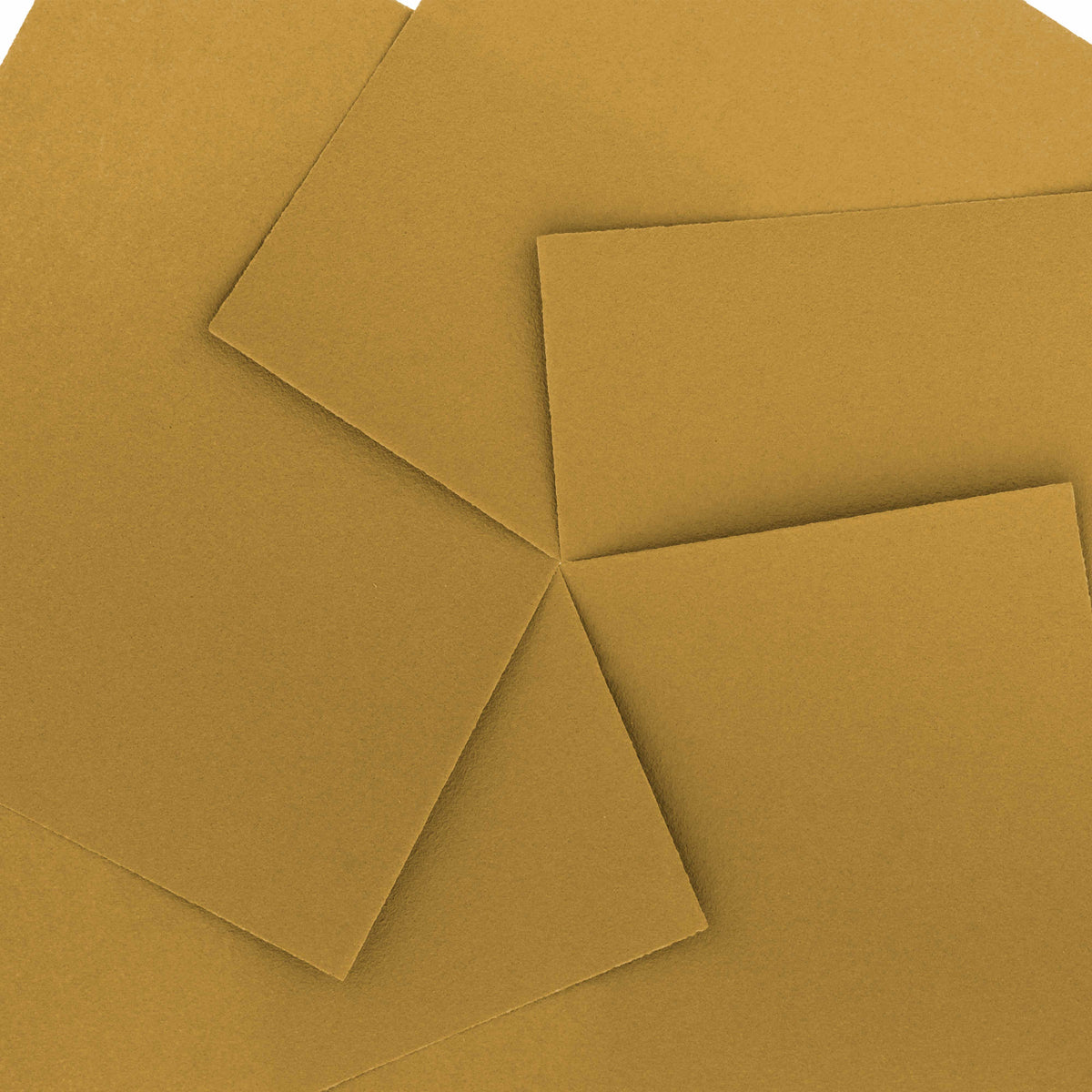 180 Grit Gold - 1/4 Sheet Plain Backing Sandpaper 5.5" x 4.5" - For Palm Sanders - Box of 400