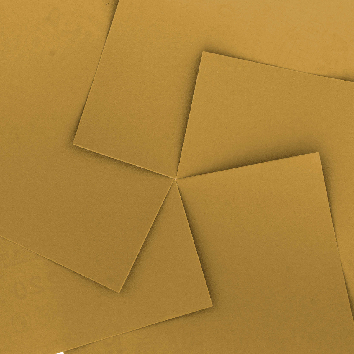 220 Grit Gold - 1/4 Sheet Plain Backing Sandpaper 5.5" x 4.5" - For Palm Sanders - Box of 400