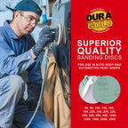 3000 Grit - 5" Green Film - PSA Self Adhesive Stickyback Sanding Discs for DA Sanders - Box of 50