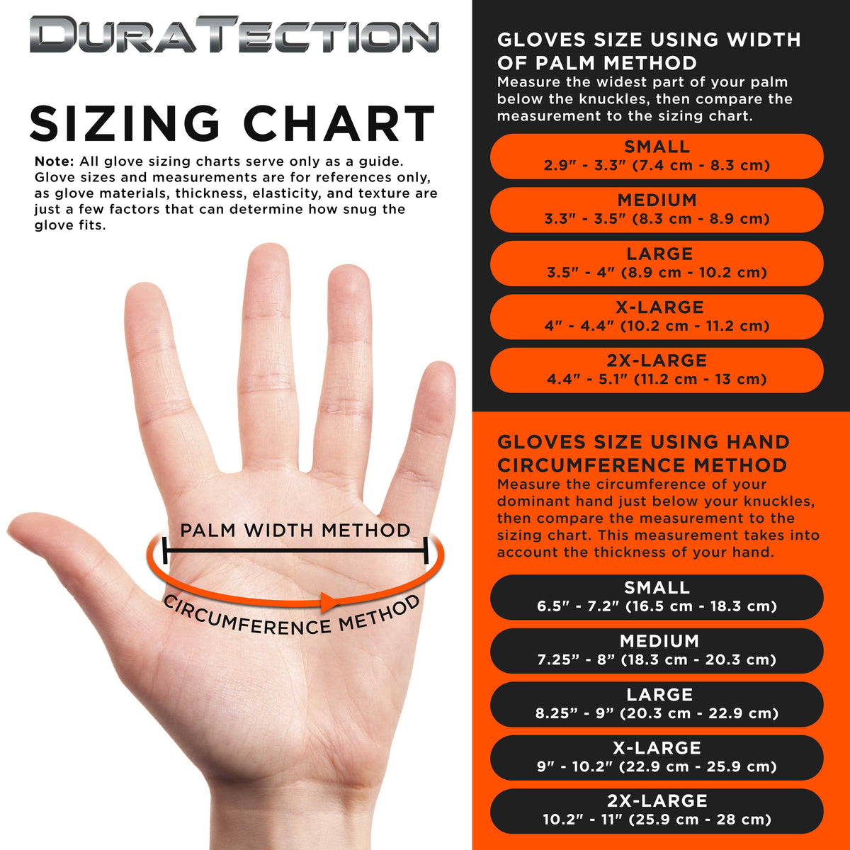 Duratection 8 Mil Orange Super Duty Diamond Textured Nitrile Disposable Gloves, 3 Boxes of 100, XX-Large - Latex Free, Powder Free, Food Safe, Safety Protection Work Gloves