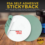 Variety Grit Pack Ultra Fine - 6" Green Film - PSA Self Adhesive Stickyback Sanding Discs 5 of each grit (800, 1000, 1500, 3000) - Box of 25