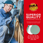 Variety Grit Pack Ultra Fine - 6" Green Film - PSA Self Adhesive Stickyback Sanding Discs 5 of each grit (800, 1000, 1500, 3000) - Box of 25