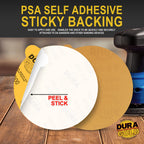 1000 Grit - 6" Gold PSA Self Adhesive Stickyback Sanding Discs for DA Sanders - Box of 24