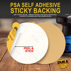 220 Grit - 6" Gold PSA Self Adhesive Stickyback Sanding Discs for DA Sanders - Box of 50