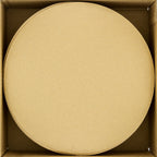 120 Grit - 6" Gold Hook & Loop No Hole Pattern Sanding Discs for DA Sanders - Box of 50