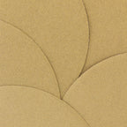 120 Grit - 6" Gold Hook & Loop No Hole Pattern Sanding Discs for DA Sanders - Box of 50