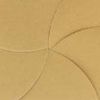 600 Grit - 6" Gold Hook & Loop No Hole Pattern Sanding Discs for DA Sanders - Box of 50