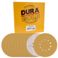 Premium 9" Drywall Sanding Discs - 180 Grit (Box of 10) - 10 Hole Pattern Hook & Loop Aluminum Oxide Sandpaper - For Power Sander, Sand Wood