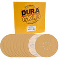 Premium 9" Drywall Sanding Discs - 80 Grit (Box of 10) - 8 Hole Pattern Hook & Loop Aluminum Oxide Sandpaper - For Power Sander, Sand Wood