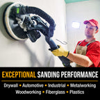 Premium 9" Drywall Sanding Disc Variety Pack Box - 60, 80, 120, 180, 240 Grit (2 Discs Each, 10 Total), Hook & Loop Aluminum Oxide Sandpaper