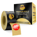 220 Grit Gold - Longboard Continuous Roll PSA Stickyback Self Adhesive Sandpaper 20 Yards Long by 2-3/4" Wide