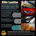 Elite Lumina 2” 1500 Grit Foam Finishing Sanding Discs, Box of 15