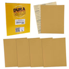 800 Grit, Full Size 9" x 11" Sheets, Wood Workers Gold - Box of 10 Sheets - Hand Sand Block Sanding, Cut to Use On Sanders