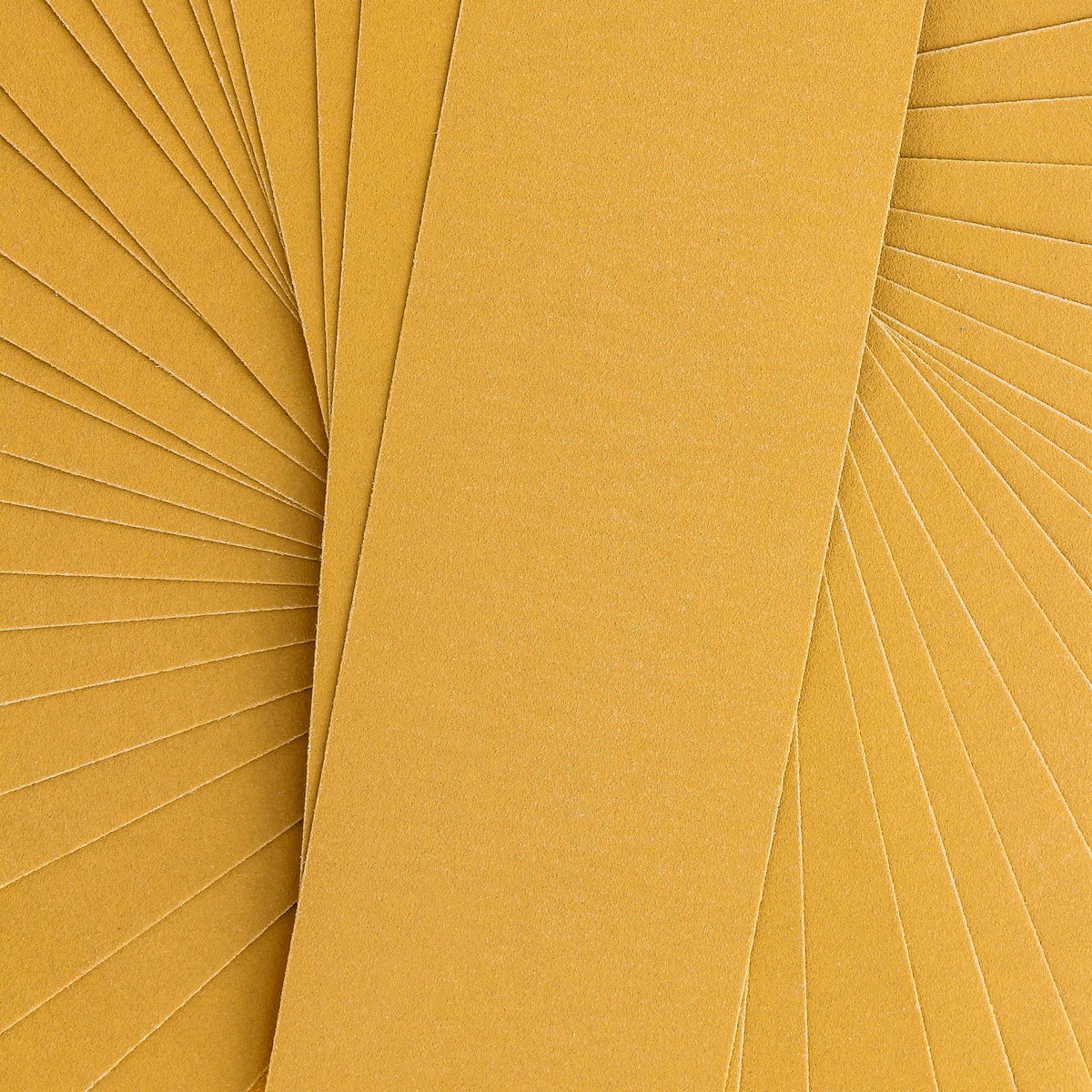 220 Grit - Gold - Longboard Sheets 2-3/4" wide by 16-1/2" long - PSA Self Adhesive Stickyback Sandpaper - Box of 20