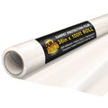 Carpet Protection Film, 36-inch x 100-foot Roll, Clear Plastic Carpet Protector, Self-Adhesive Plastic for Temporary Stair, Rug, and Floor Protection