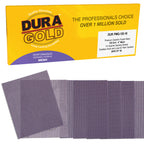 Premium 120 Grit 1/4 Sheet Size Purple Ceramic Mesh Sandpaper, Box of 16 - 4.5" x 5.5" Dustless Hook & Loop Backing, Palm Sanders, Sanding Blocks - Long-Lasting Fast Cut