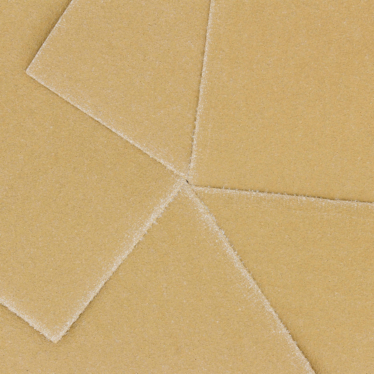 180 Grit - 1/4 Sheet Hook & Loop Sandpaper 5.5" x 4.5" - For Automotive & Wookworking Palm Sanders - Box of 25