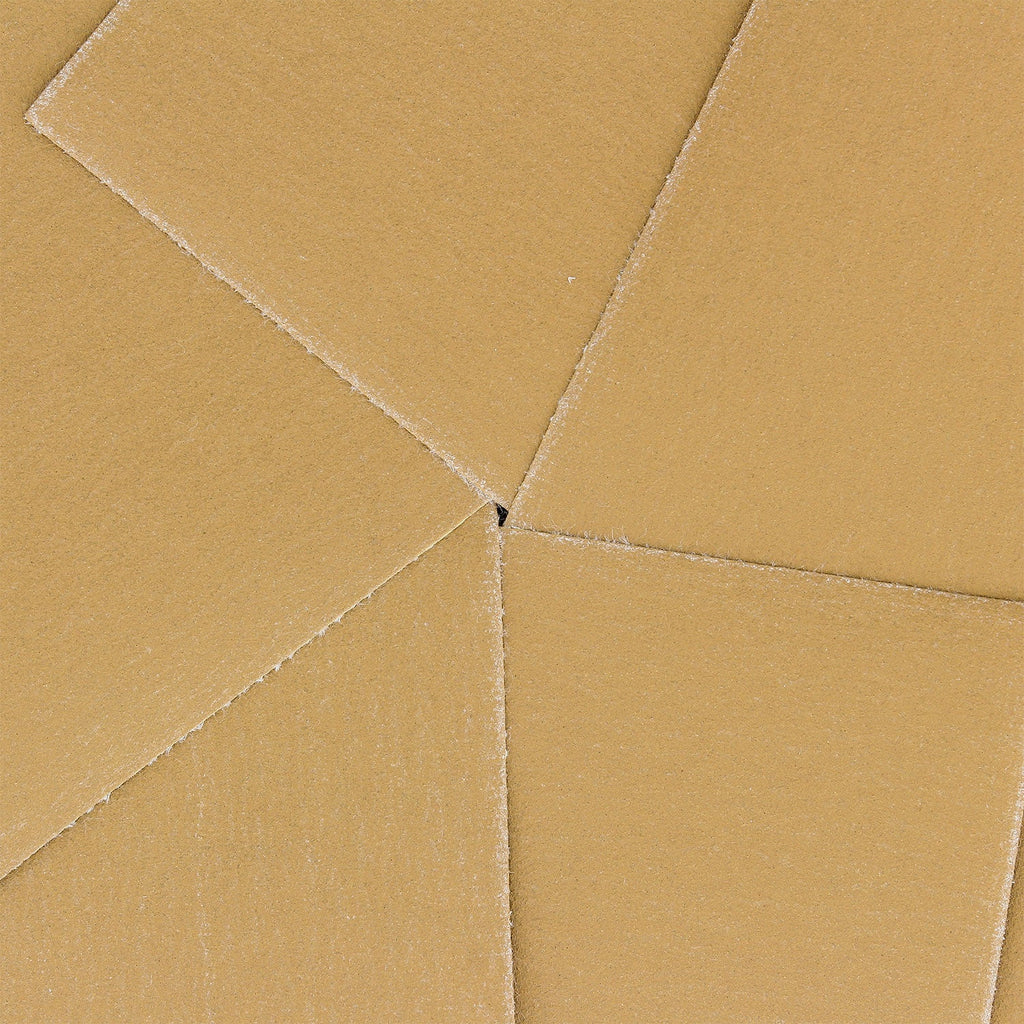 240 Grit - 1/4 Sheet Hook & Loop Sandpaper 5.5" x 4.5" - For Automotive & Wookworking Palm Sanders - Box of 25