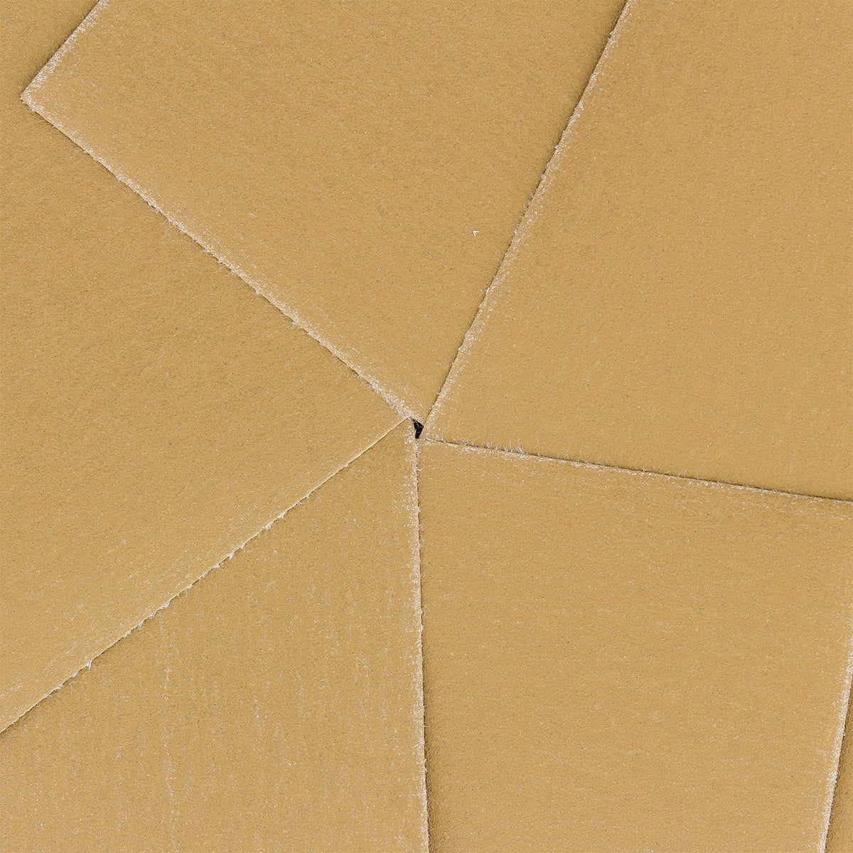 240 Grit - 1/4 Sheet Hook & Loop Sandpaper 5.5" x 4.5" - For Automotive & Wookworking Palm Sanders - Box of 25