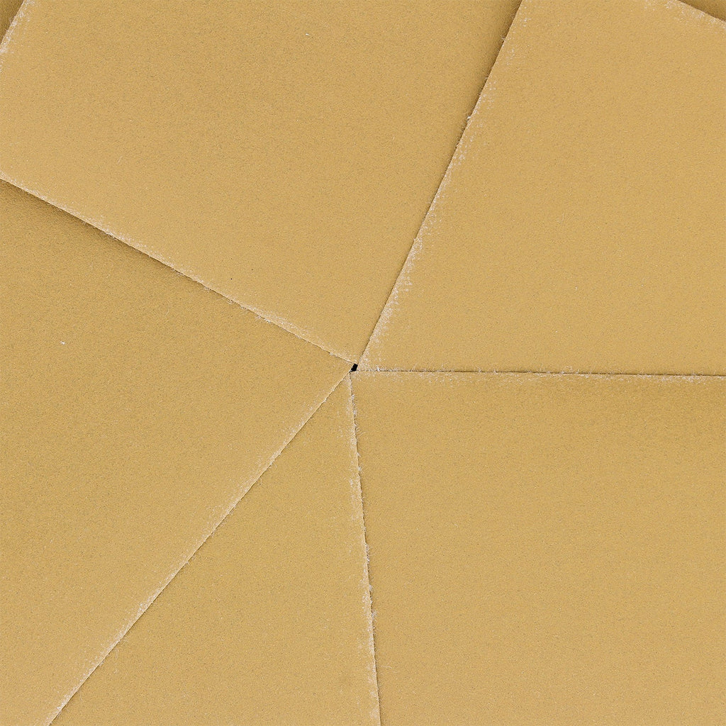 400 Grit - 1/4 Sheet Hook & Loop Sandpaper 5.5" x 4.5" - For Automotive & Wookworking Palm Sanders - Box of 25