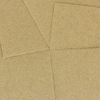80 Grit - 1/4 Sheet Hook & Loop Sandpaper 5.5" x 4.5" - For Automotive & Wookworking Palm Sanders - Box of 25