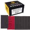 600 Grit 5" x 2-3/4" Sanding Sponges, Box of 10 - Performance Hook & Loop Wet or Dry Flexible Sandpaper Sponge Pads - For Hand Sanding Blocks, Palm Sanders - Polish Metal, Auto Paint, Wood