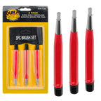 Fiberglass Spot Scratch Brush Pen Tool, Pack of 3 - Clean, Sand, Scuff Surfaces, Remove Rust & Corrosion, Prep Sanding Auto Paint Scratches